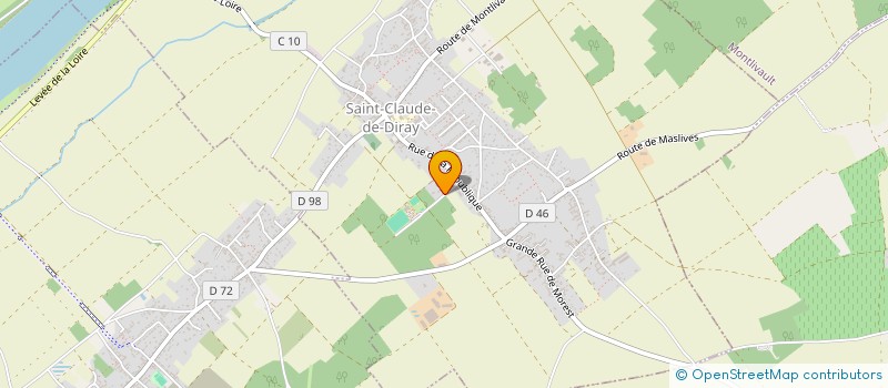 localisation de l'entreprise MONSIEUR ROMAIN DACHICOURT  LA CHAPELLE-SAINT-MARTIN-EN-PLAINE