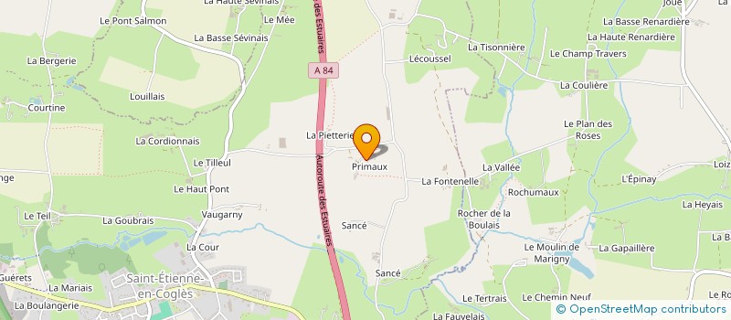 localisation de l'entreprise MONSIEUR ROMAIN DAHIREL à PLERIN