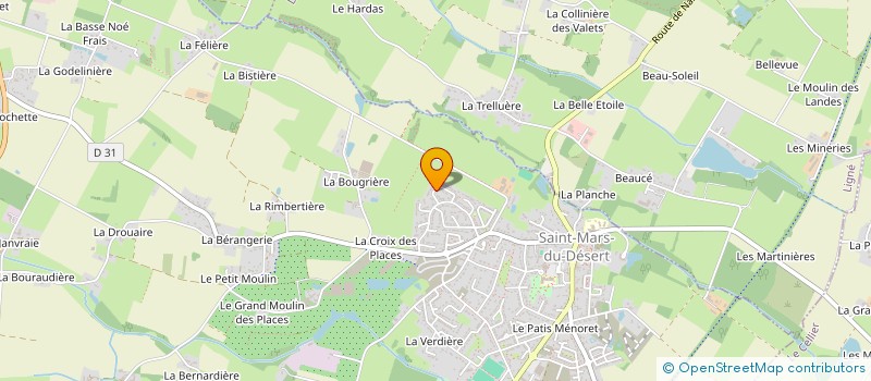 localisation de l'entreprise MONSIEUR ROMAIN DAILLY à SAINT-MARS-DU-DESERT