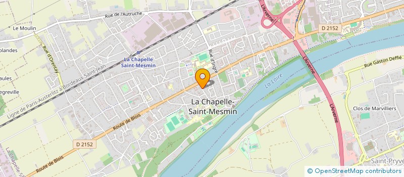 localisation de l'entreprise MONSIEUR ROMAIN DALLEAU à LA CHAPELLE-SAINT-MESMIN