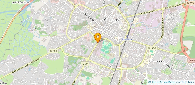 localisation de l'entreprise MONSIEUR ROMAIN DALMASSO à CHALLANS