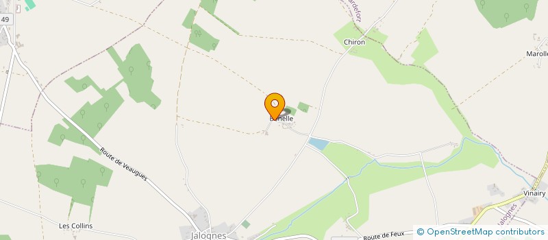 localisation de l'entreprise MONSIEUR ROMAIN DALOUX à JALOGNES