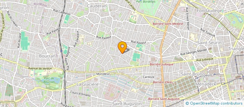 localisation de l'entreprise MONSIEUR ROMAIN DAMANE  BORDEAUX