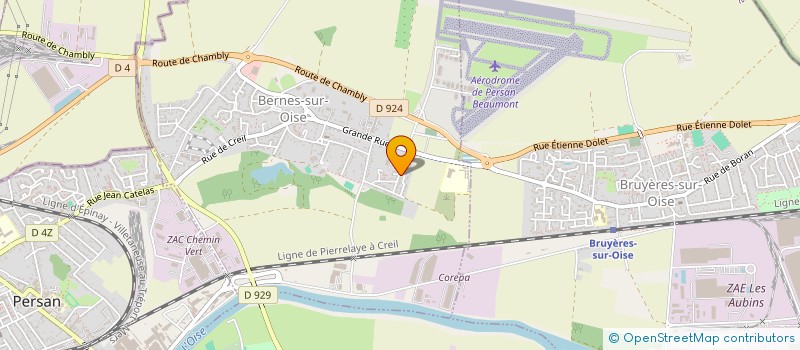 localisation de l'entreprise MONSIEUR ROMAIN DANIEL à BERNES-SUR-OISE