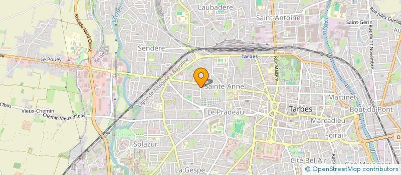 localisation de l'entreprise MONSIEUR ROMAIN DARIES  TARBES