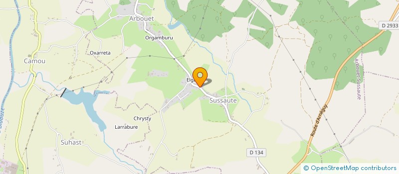 localisation de l'entreprise MONSIEUR ROMAIN DAUDE  SAINT-PALAIS