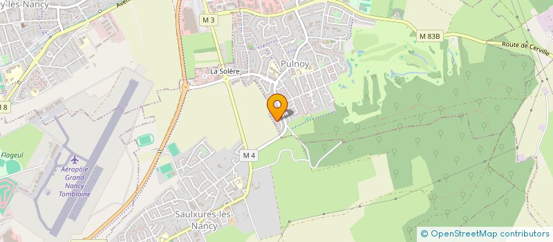 localisation de l'entreprise MONSIEUR ROMAIN DAVID  PULNOY