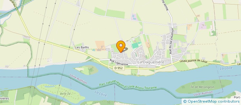 localisation de l'entreprise MONSIEUR ROMAIN DAVID  LOIRE-AUTHION