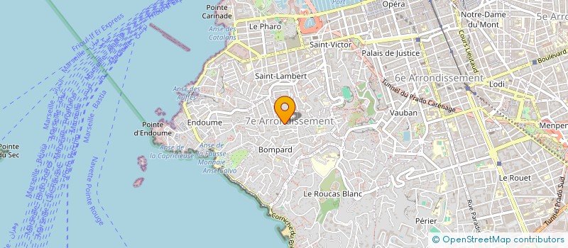 localisation de l'entreprise MONSIEUR ROMAIN DAVIDICO à MARSEILLE