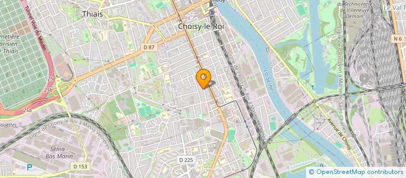 localisation de l'entreprise MONSIEUR ROMAIN DE BASCHER  LES LILAS