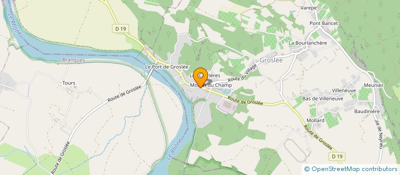 localisation de l'entreprise MONSIEUR ROMAIN DE FRESLON DE LA FRESLONNIERE à GROSLEE-SAINT-BENOIT