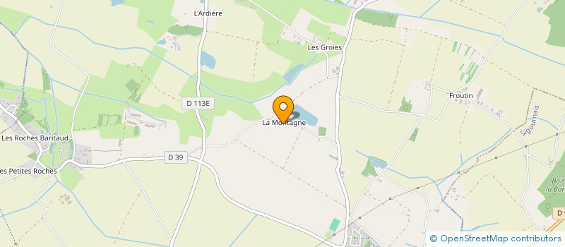 localisation de l'entreprise MONSIEUR ROMAIN DE LAVERGNE  SAINT-GERMAIN-DE-PRINCAY