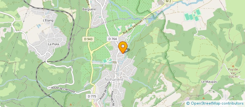 localisation de l'entreprise MONSIEUR ROMAIN DEBAUT  CLERMONT-FERRAND