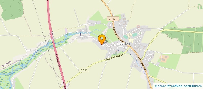 localisation de l'entreprise MONSIEUR ROMAIN DEBEAULIEU  NOYELLES-SUR-MER