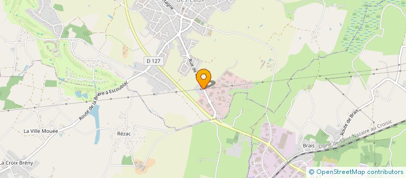 localisation de l'entreprise MONSIEUR ROMAIN DECHENE  SAINT-ANDRE-DES-EAUX