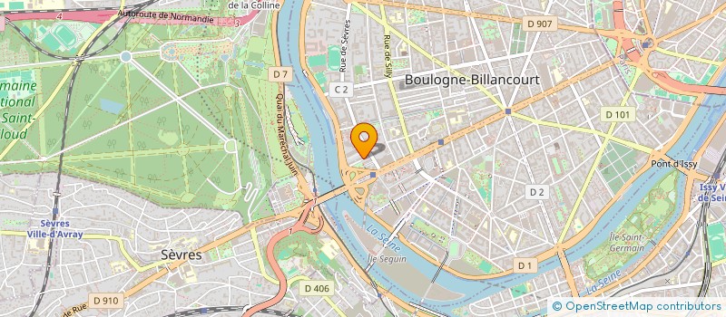localisation de l'entreprise MONSIEUR ROMAIN DEGRES à BOULOGNE-BILLANCOURT