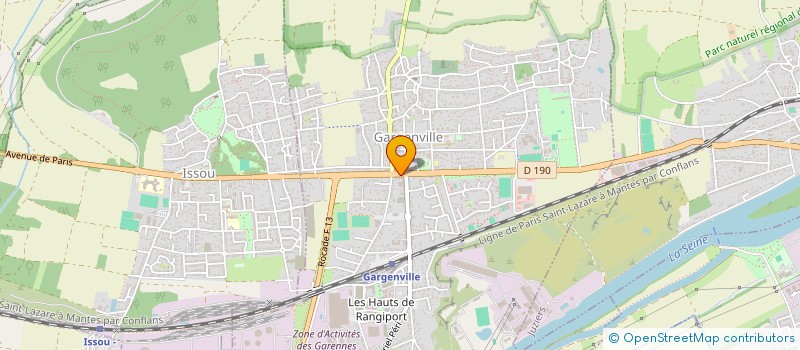 localisation de l'entreprise MONSIEUR ROMAIN DEGRYSE  GARGENVILLE