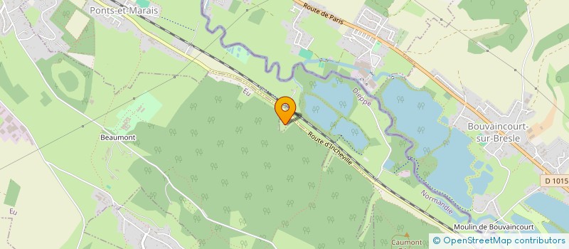 localisation de l'entreprise MONSIEUR ROMAIN DEHEDIN  PONTS-ET-MARAIS