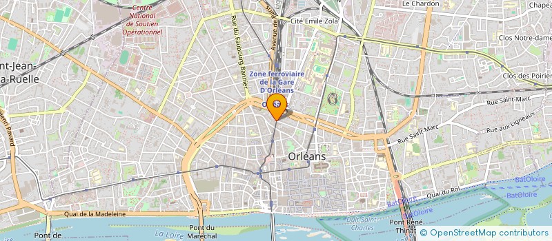 localisation de l'entreprise MONSIEUR ROMAIN DEHOUX  ORLEANS