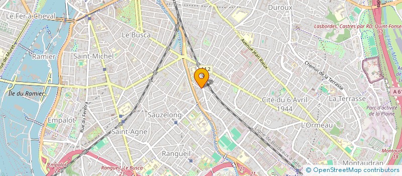 localisation de l'entreprise MONSIEUR ROMAIN DEJAMMES à TOULOUSE