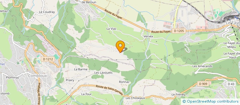 localisation de l'entreprise MONSIEUR ROMAIN DELACHAT  DOMANCY