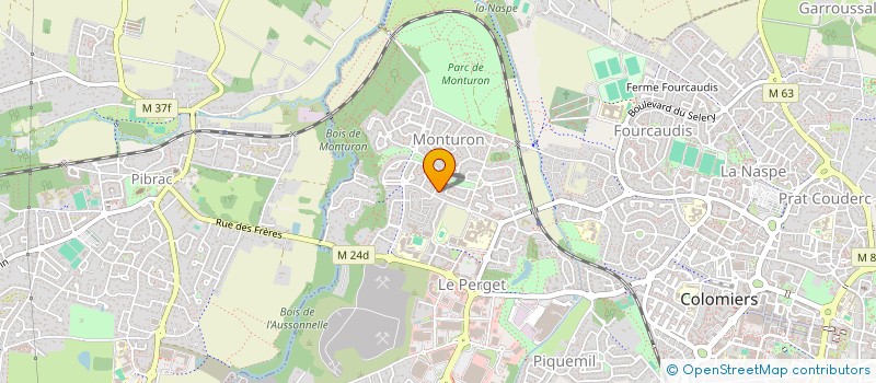 localisation de l'entreprise MONSIEUR ROMAIN DELARUE à COLOMIERS