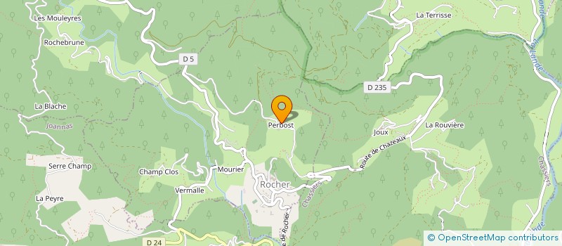 localisation de l'entreprise MONSIEUR ROMAIN DELHOMMEAU  LOUBARESSE