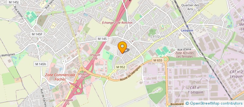localisation de l'entreprise MONSIEUR ROMAIN DELITTE à LESQUIN