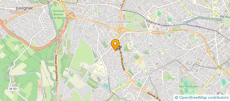 localisation de l'entreprise MONSIEUR ROMAIN DELMAS à MONTPELLIER