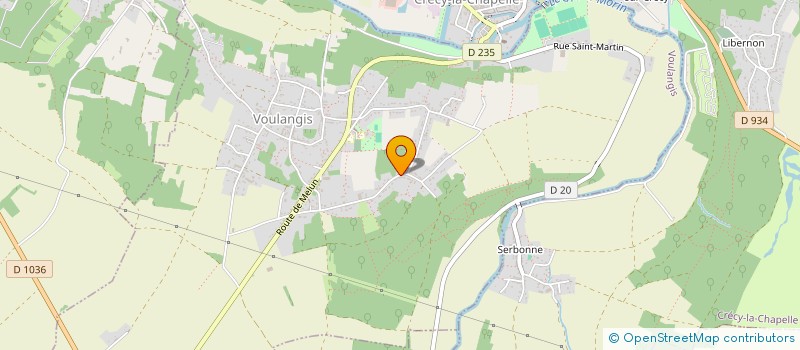 localisation de l'entreprise MONSIEUR ROMAIN DELMULLE  VOULANGIS