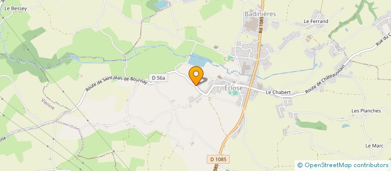 localisation de l'entreprise MONSIEUR ROMAIN DEMATTEIS à ECLOSE-BADINIERES