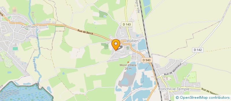 localisation de l'entreprise MONSIEUR ROMAIN DEMERVILLE  WABEN