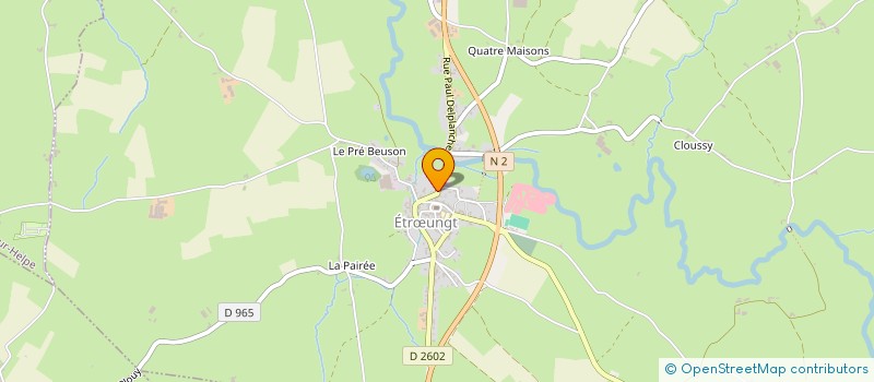 localisation de l'entreprise MONSIEUR ROMAIN DEMEY  ETRUNGT