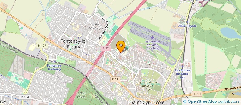 localisation de l'entreprise MONSIEUR ROMAIN DEMMERY à SAINT-CYR-L'ECOLE