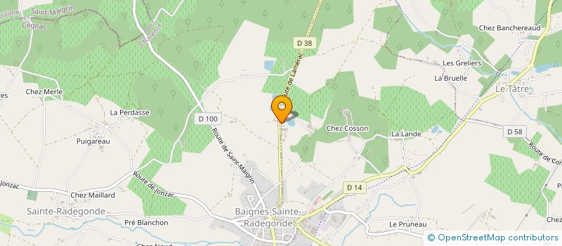 localisation de l'entreprise MONSIEUR ROMAIN DEMPTOS  TOUVERAC