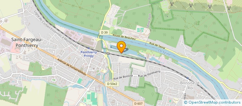 localisation de l'entreprise MONSIEUR ROMAIN DENAUX  SAINT-FARGEAU-PONTHIERRY