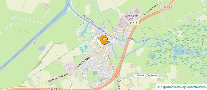 localisation de l'entreprise MONSIEUR ROMAIN DENIS  ISIGNY-SUR-MER