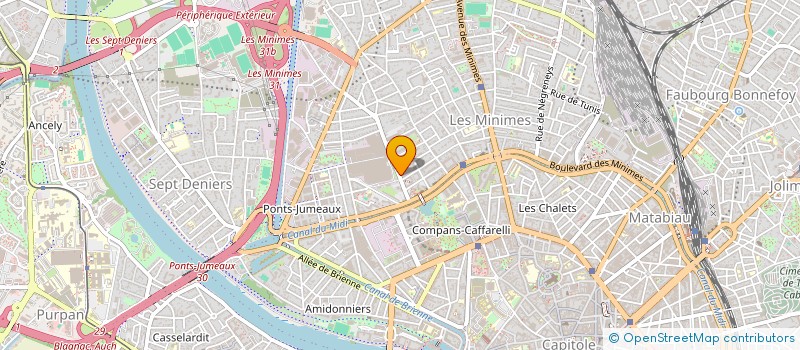 localisation de l'entreprise MONSIEUR ROMAIN DEPEIGNE à TOULOUSE