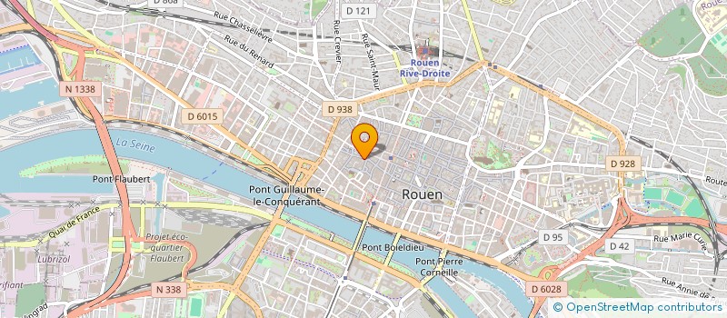 localisation de l'entreprise MONSIEUR ROMAIN DEPESTELE  ROUEN