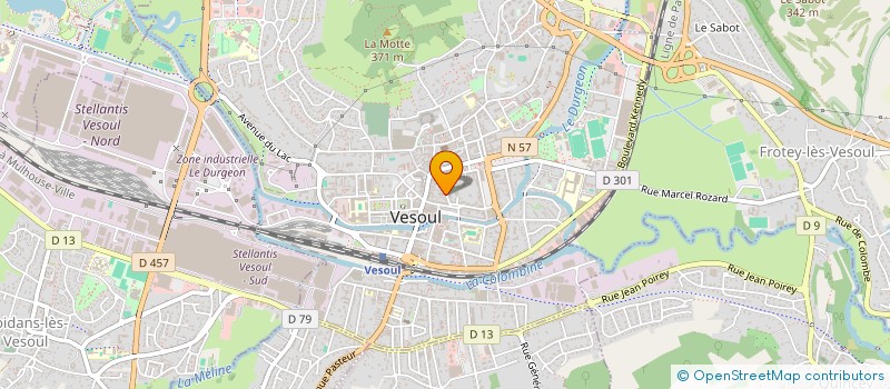 localisation de l'entreprise MONSIEUR ROMAIN DEPRET  VESOUL