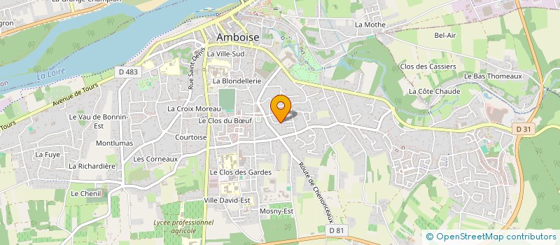localisation de l'entreprise MONSIEUR ROMAIN DEROUBAIX à AMBOISE