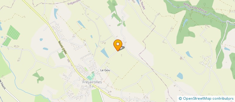 localisation de l'entreprise MONSIEUR ROMAIN DERQUENNE à FREJAIROLLES