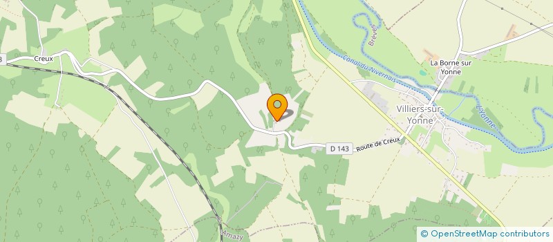 localisation de l'entreprise MONSIEUR ROMAIN DESBROSSES à VILLIERS-SUR-YONNE