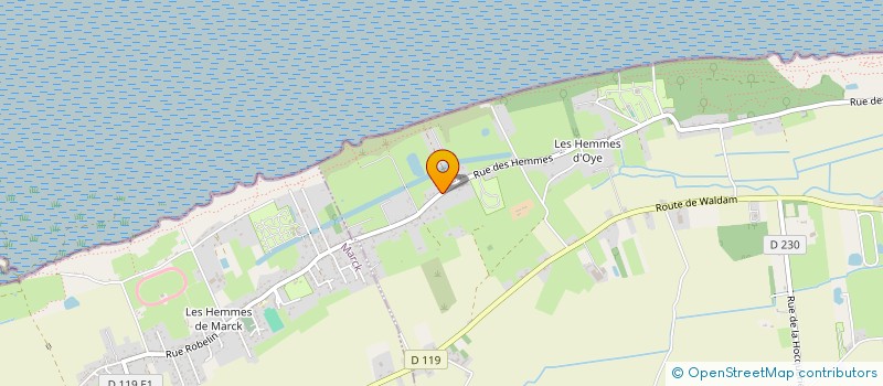 localisation de l'entreprise MONSIEUR ROMAIN DESIMPEL à OYE-PLAGE