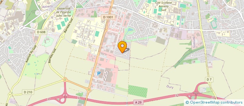 localisation de l'entreprise MONSIEUR ROMAIN DESMARQUEST  AMIENS