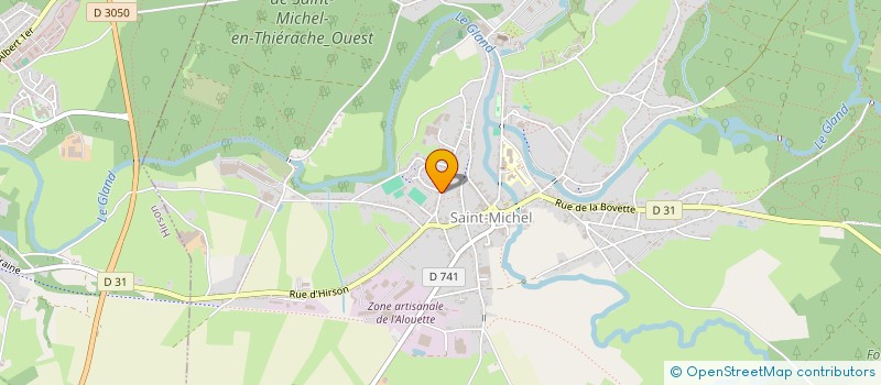 localisation de l'entreprise MONSIEUR ROMAIN DESMITT  SAINT-MICHEL