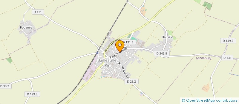 localisation de l'entreprise MONSIEUR ROMAIN DESPOIX à BAILLEAU-LE-PIN