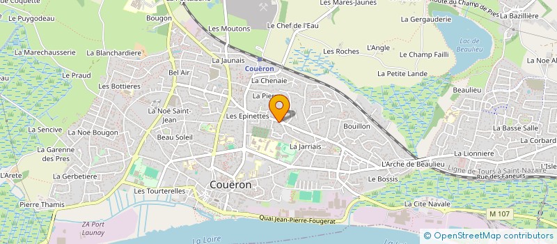 localisation de l'entreprise MONSIEUR ROMAIN DEUIL à COUERON