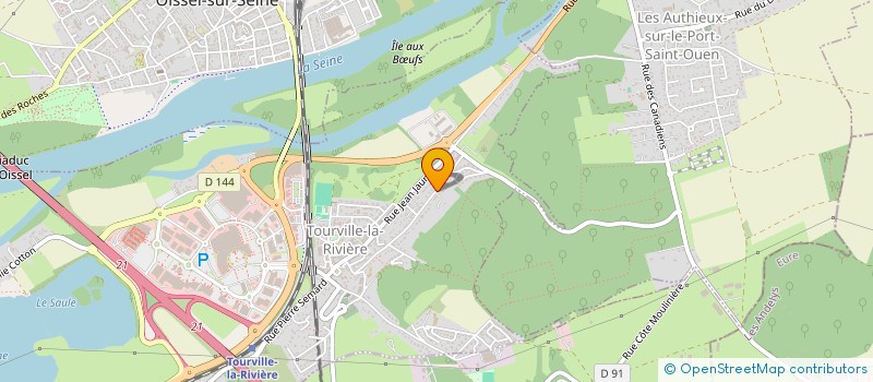 localisation de l'entreprise MONSIEUR ROMAIN DEVASSY  TOURVILLE-LA-RIVIERE