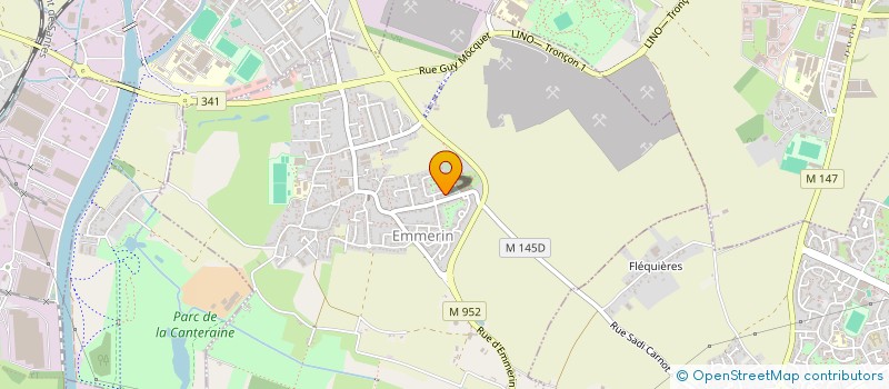 localisation de l'entreprise MONSIEUR ROMAIN DHOLLANDE  EMMERIN